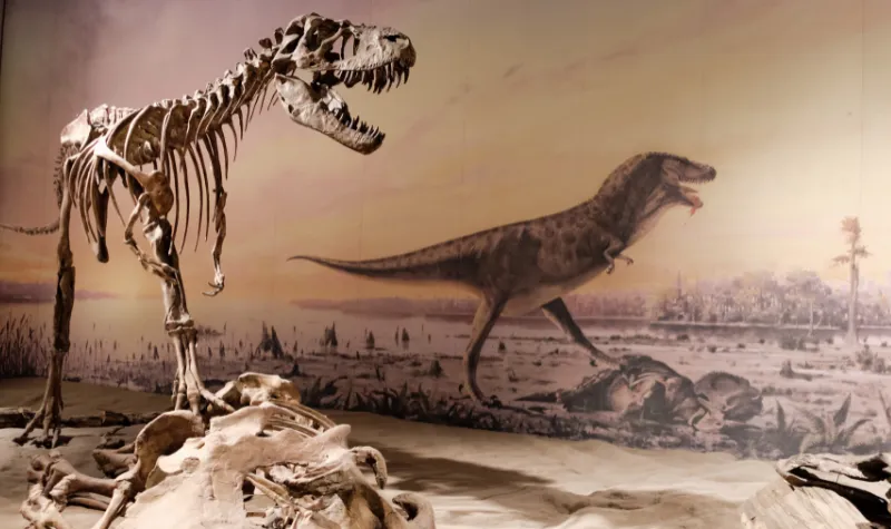 Cekricek.id - Dari Perut Fosil, Mengungkap Menu Terakhir Dinosaurus Gorgosaurus