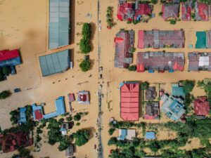 Berita Inhu Hari Ini dan Berita Riau Hari Ini: Jembatan Sei Solok KM 183 di Inhu Amblas Akibat Diterjang Arus Sungai
