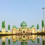 Cekricek.id, Berita Pekanbaru Hari Ini, Berita Riau hari Ini: Agar Menarik Wisatawan, Payung Elektrik Masjid Raya Annur Dikembangkan Setiap Akhir Pekan
