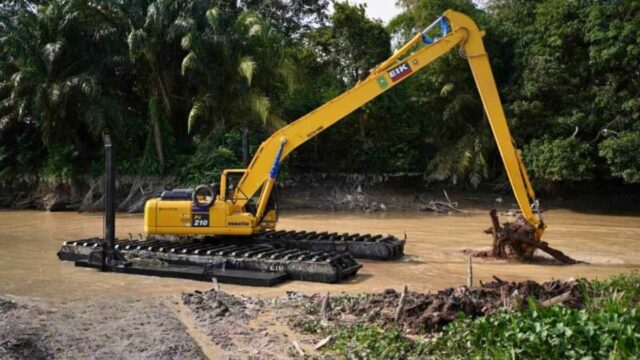 Berita Pekanbaru Hari Ini dan Berita Riau Hari Ini: Antisipasi Banjir di Pekanbaru, Sungai Sail dan Sibam Dilakukan Normalisasi
