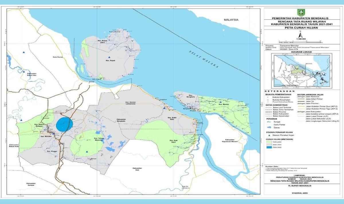 Berita Bengkalis Hari Ini dan Berita Riau Hari Ini: Kondisi Iklim Bengkalis: Musim Hujan Terjadi pada Bulan Oktober Hingga April