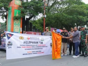 Berita Riau Hari Ini: Patroli Money Politics Digencarkan Bawaslu dan Polres Inhu di Masa Tenang Pemilu 2024