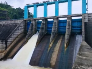 Berita Riau Hari Ini: Debit Air Meningkat, PLTA Koto Panjang Kembali Buka Pintu Waduk Jadi 3 x 50 Cm