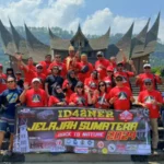 ID42NER Serahkan Bantuan Korban Galodo Ranah Minang dalam Jelajah Sumatera 2024