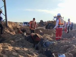 Bulan Sabit Merah Ungkap Pembantaian Paramedis di Palestina