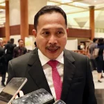 Direktur Jenderal PSKP Kementerian ATR/BPN Iljas Tedjo Prijono menyampaikan pentingnya sinergi penanganan konflik pertanahan di ICI 2025