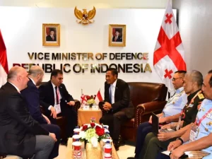 Pertemuan bilateral Wakil Menteri Pertahanan Indonesia dengan delegasi Georgia membahas kerja sama pertahanan dan partisipasi Indo Defence 2024