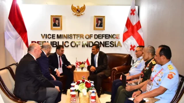 Pertemuan bilateral Wakil Menteri Pertahanan Indonesia dengan delegasi Georgia membahas kerja sama pertahanan dan partisipasi Indo Defence 2024
