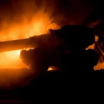 Fasilitas gas South Pars di lepas pantai Provinsi Bushehr Iran yang menjadi target serangan Israel