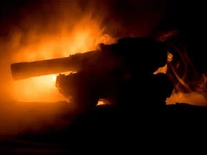 Fasilitas gas South Pars di lepas pantai Provinsi Bushehr Iran yang menjadi target serangan Israel