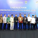 Sarasehan Ekonomi Sumatera Barat 2025 yang digelar di Aula Anggun Nan Tongga, Kantor Perwakilan Bank Indonesia Provinsi Sumbar, Kamis (24/7/2025). (Foto: Ist)