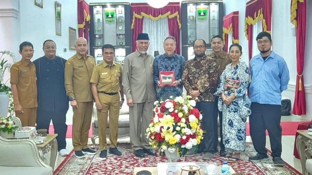 Audiensi pertama PT Awina Sinergi Internasional dengan Gubernur Sumatera Barat 26 Mei 2025 yang lalu (Foto: DPMPTSP Sumbar)
