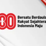 Logo 80 Tahun Kemerdekaan RI (Foto: Ist)