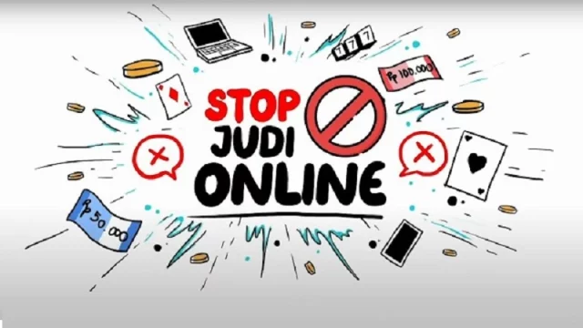 Stop judi online (Foto: Ist)