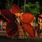 Pawai Telong-telong Kota Padang (Foto: Ist)