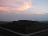 Struktur bata Candi Jiwa di Kawasan Percandian Batujaya, Karawang, Jawa Barat