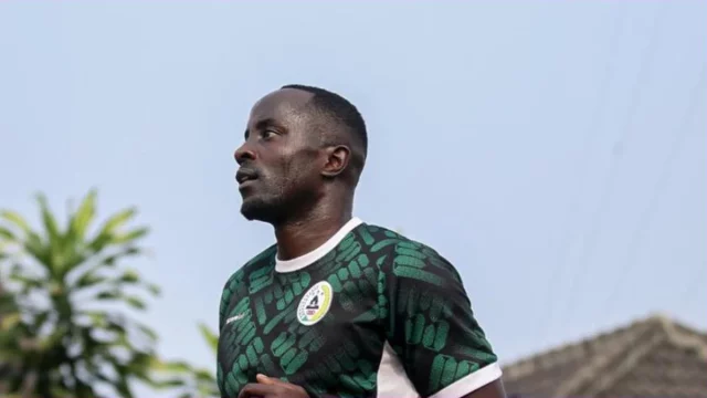 Gelandang PSS Sleman Christophe Nduwarugira