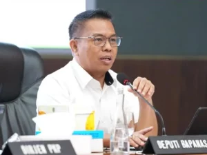 Rapat pembahasan penyaluran SPHP jagung pakan yang dihadiri Deputi Bapanas