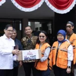 Pelepasan tim tanggap bencana FK-KMK UGM untuk misi gempa Nusa Tenggara Timur