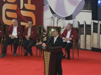 Menteri Pendidikan Tinggi, Sains, dan Teknologi Brian Yuliarto memberi kuliah umum di UPI