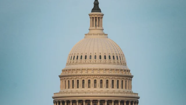 Gedung Capitol Amerika Serikat di Washington DC tempat Senat bersidang