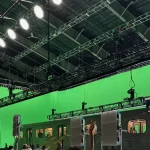 Bagian dalam studio pengambilan gambar yang dibagikan Agnez Mo melalui akun Instagram pribadinya.