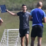 Sesi pemusatan latihan Borneo FC Samarinda