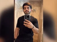 Influencer Meksiko Cesar Gastelum dalam foto swafoto yang diunggah di akun Instagramnya