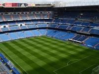 Panorama tribune Stadion Santiago Bernabeu