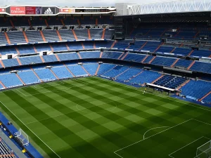 Panorama tribune Stadion Santiago Bernabeu