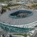 Pemandangan udara Tottenham Hotspur Stadium