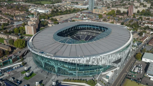 Pemandangan udara Tottenham Hotspur Stadium