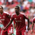 Para pemain Liverpool dalam sebuah pertandingan pramusim