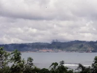 Pantai Batu Gong di Ambon.