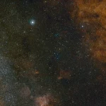 Kawasan padat bintang di rasi Sagitarius arah pusat Galaksi Bima Sakti