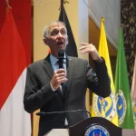 Duta Besar Jerman untuk Indonesia Ralph Beste memberi kuliah umum di Universitas Negeri Padang