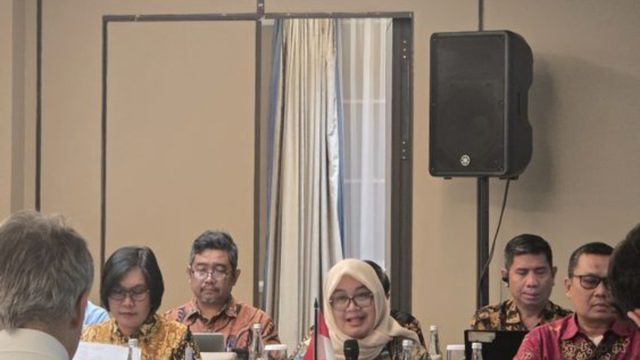 Delegasi Indonesia dan Uni Eropa dalam pertemuan Joint Implementation Committee ke-11 FLEGT-VPA.