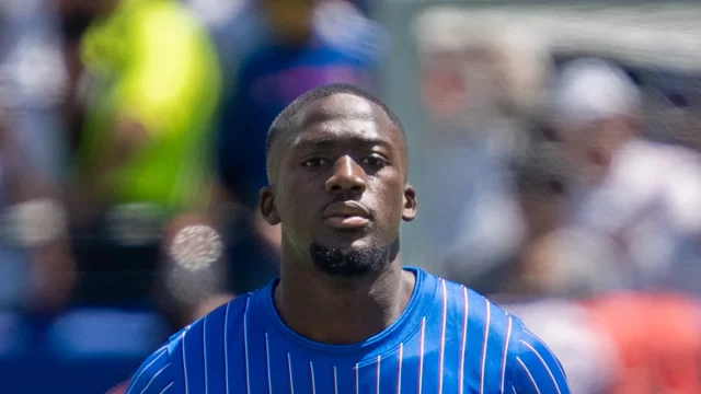 Ibrahima Konate tampil untuk timnas Prancis