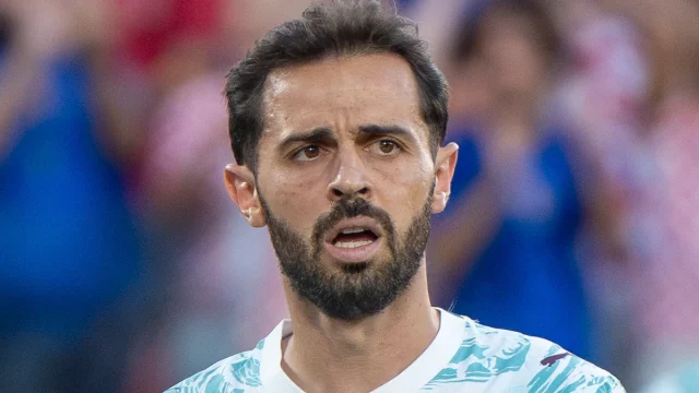 Bernardo Silva tampil untuk timnas Portugal