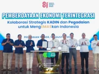 Penandatanganan MoU Kadin Indonesia dan Pegadaian soal tabungan emas