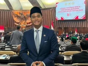 Ketua Umum Kadin Indonesia Anindya Novyan Bakrie menghadiri Sidang Tahunan MPR RI dan Sidang Bersama DPR RI dan DPD RI Tahun 2026 di Jakarta, Jumat (14/8/2026).