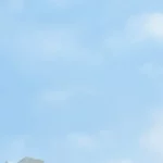 Ilustrasi peluncur rudal militer di bawah langit cerah