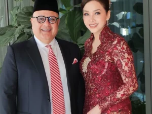 Maia Estianty bersama suaminya Irwan Mussry