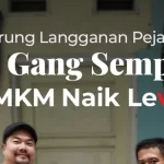 Nex Carlos mencicipi lontong kupang sekaligus mempromosikan program UMKM Naik Level Bareng Polytron