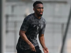 Gelandang Borneo FC Samarinda Njabulo Blom