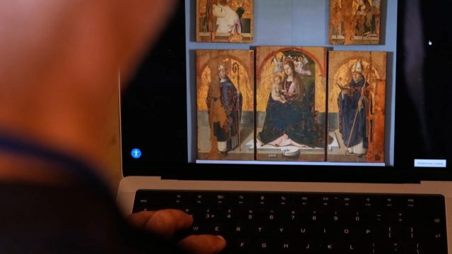 Museum Interdisipliner Regional MuMe di Messina, Sicilia, tempat empat panel karya Antonello da Messina dicuri pada Ming