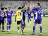 Para pemain Persib Bandung merayakan gol ke gawang Sabah FC di Stadion Kapten I Wayan Dipta, Gianyar, Sabtu, 15 Agustus 2026.