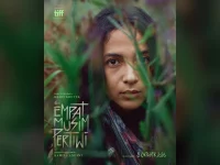 Poster teaser Empat Musim Pertiwi menampilkan Putri Marino sebagai Pertiwi
