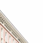 Gedung lembaga pemerintahan di Manila, Filipina, pada siang hari