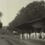Stasiun kereta api di Afdeeling Limapuluh Kota pada masa Hindia Belanda
